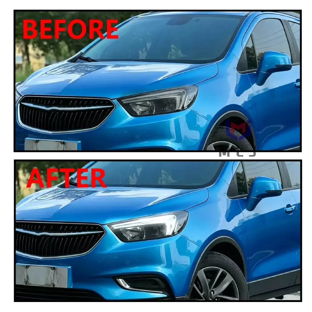 8PF468L5F 7PU78L5F For Buick Encore 2016-2018 LED DRL Turn Signal Light Source Chip Angel Eye White Light Board Headlight Chip
