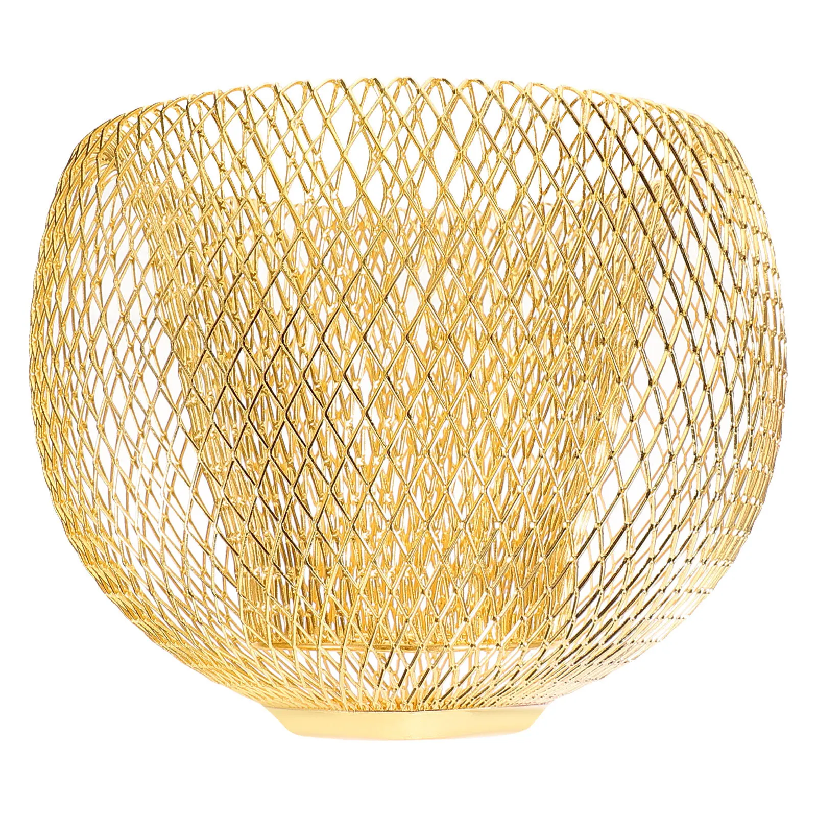 

Retro Iron Wire Lamp Shade Metal Hanging Light Cover For Home Bar Hotel Decor Pendant Mesh Bulb Cage Guard