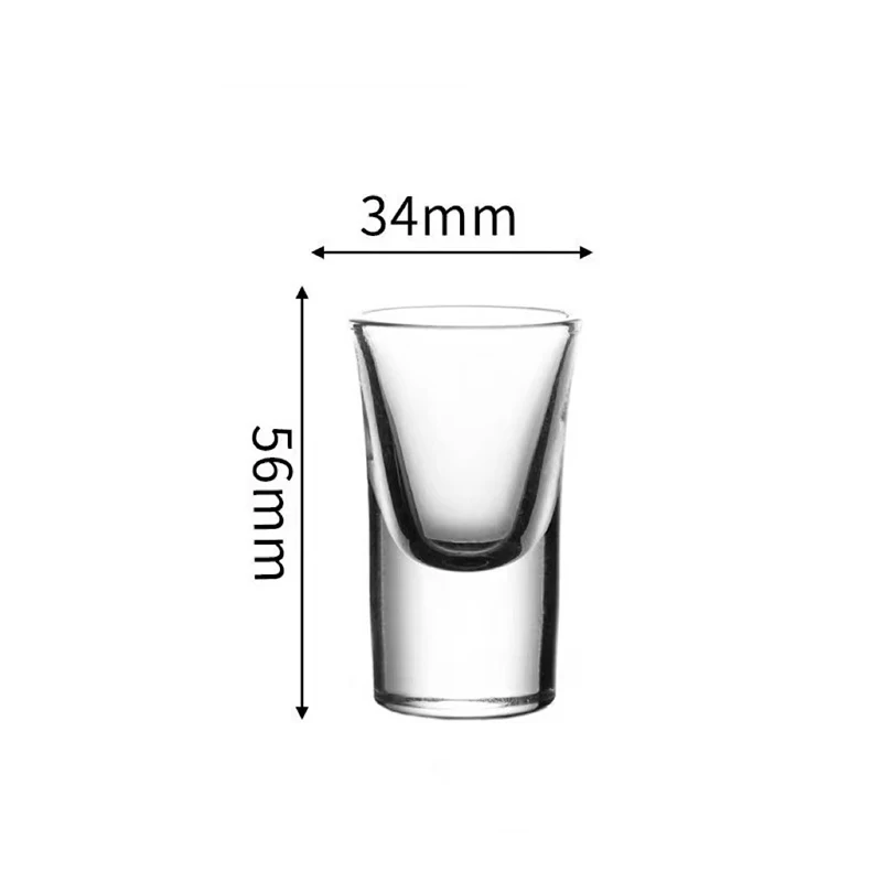 12 sztuk zestaw kieliszkรณw do wina 15ml gospodarstwa domowego whisky koktajlowe kieliszki do picia naczynia do picia luksusowe zestawy przezroczyste