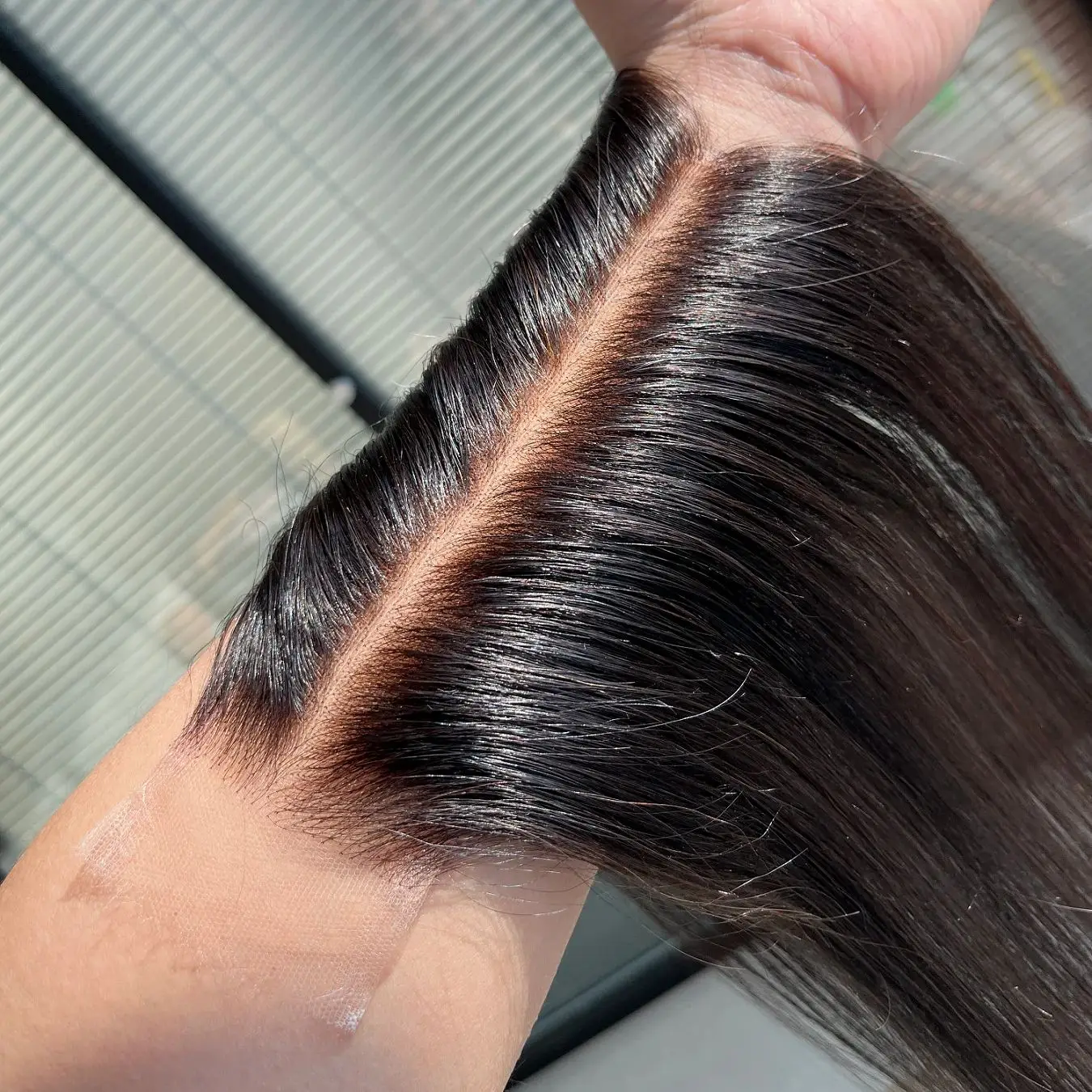 AVENIR nudos individuales 2x6 HD Cierre de encaje Invisible suizo HD encaje derretido pieles Pre desplumado cabello humano virgen HD cierre Frontal solo