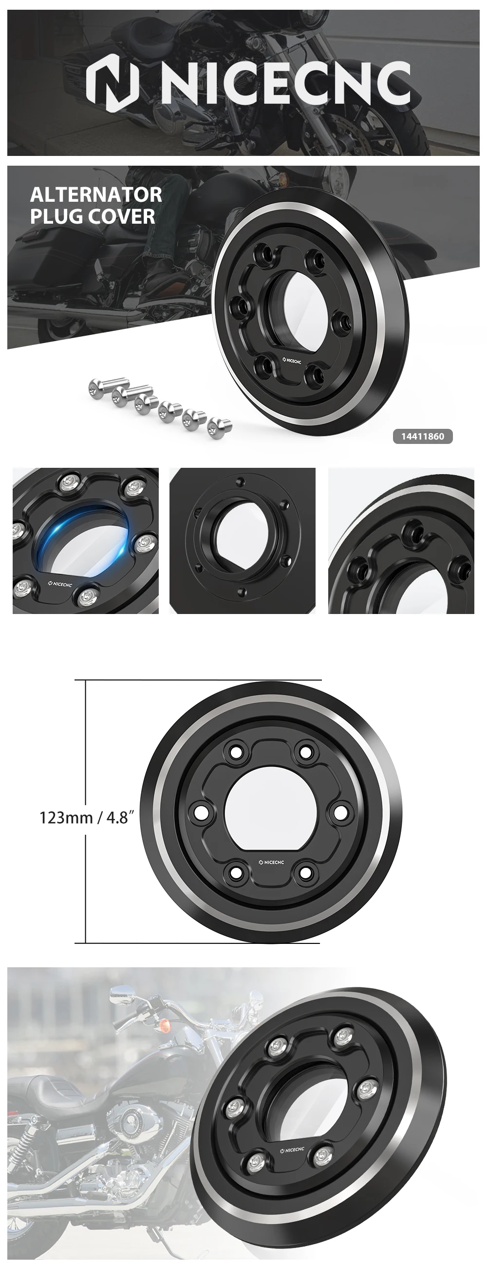 Für Harley Sportster S RH1250S 2021-2024 Seitliche Kupplungsabdeckung Lichtmaschinenabdeckung Pan America 1250 RA1250 Nightster RH975 2023-24 – Detail 15