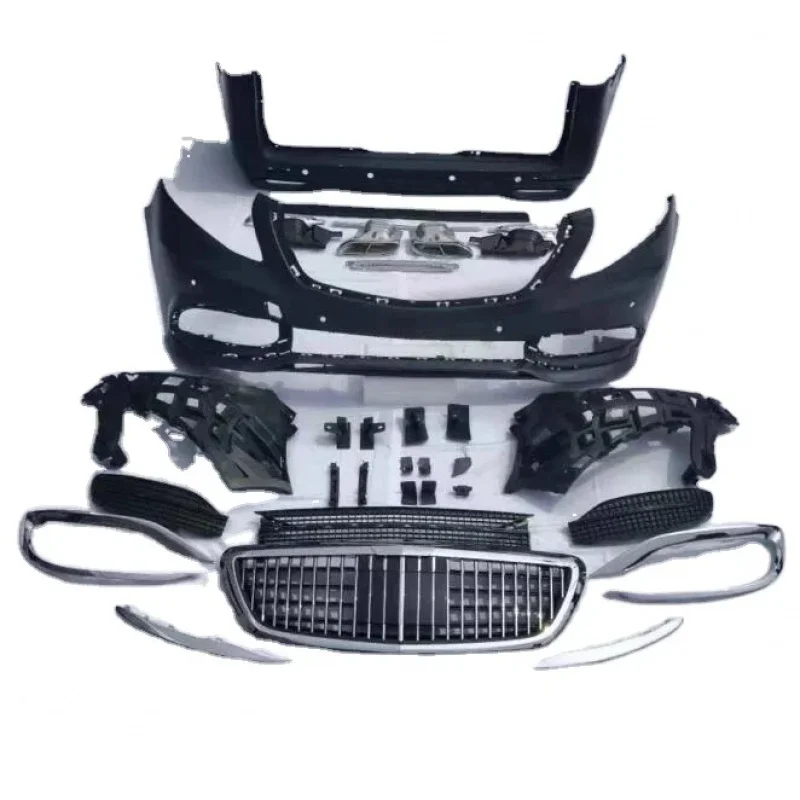 Suitable for 2020 Mercedes Vito W447 Maybach Style Tuning Body Kit, Front Rear Bumper Complete Set