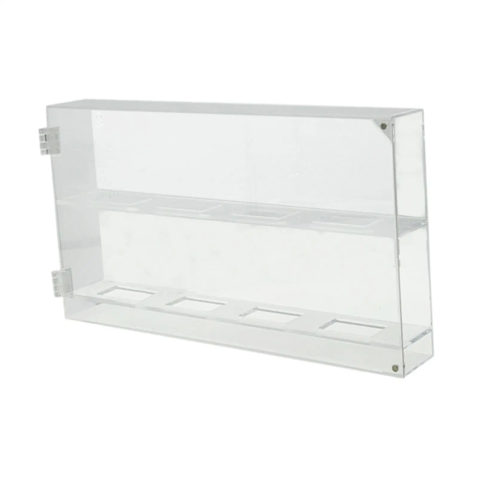 Acrylic Hockey Puck Display Case Transparent Lightweight Wall Mounted Space Saving Showcase Hockey Puck Display Stand for Office