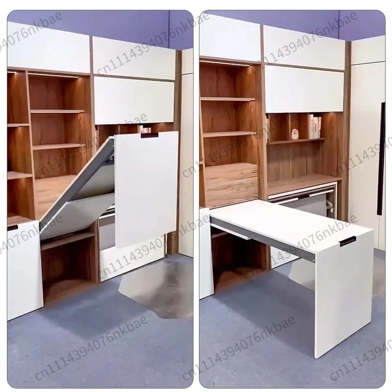 Hidden Invisible Folding Table Mechanism Wall Mount Space Saving Dining Desk Hardware