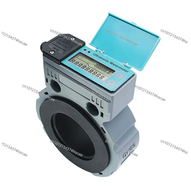 Card-type Smart Ultrasonic Water Meter Flowmeter,IP68 Waterproof, Pipeline Liquid Measurement, Agricultural Remote Monitoring