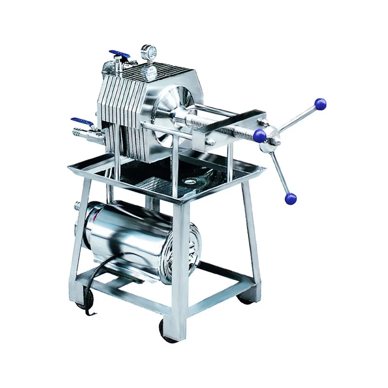 Manufacturer Price Frame Juice Filter Machine Plate Filter Wine Beverage Water Filter