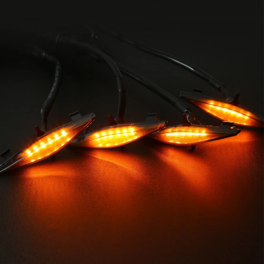 Grille LED Lights Grille Lights 2020-2023 214G 4pcs 50000h 5w。12V ABS Car Accessories For 4Runner Front Center