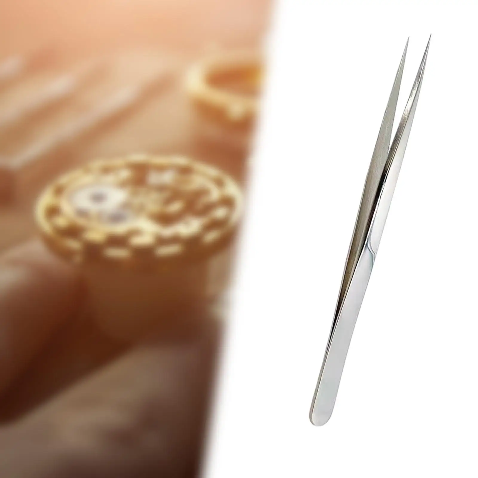 Pointed Tweezers Watch Tweezers for Electronics Watch Maintenance Crafts