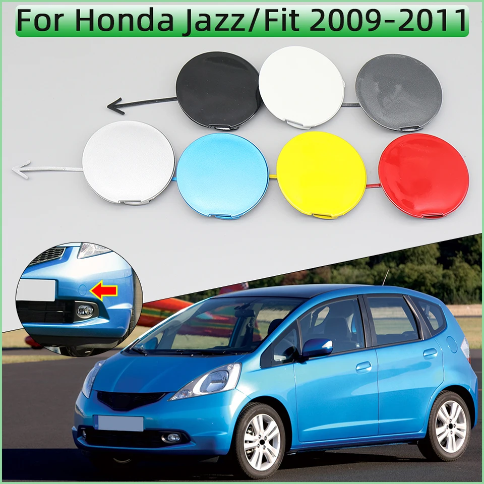 

71104-TF0-000 For Honda Fit Jazz GE 2009 2010 2011 Front Bumper Tow Hook Eye Cover Cap Hauling Shell Housing Painted