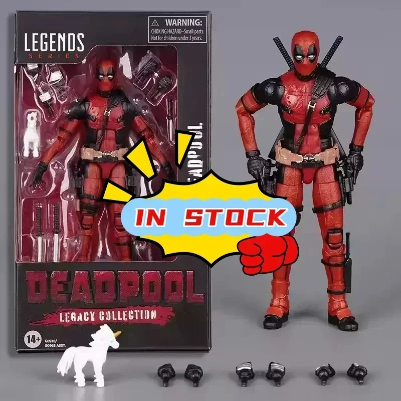 IN STOCK Instant Shipping  NEW Deadpool 2.0 I Love My Family Action Figure Movie Edition Superhero Doll Boxed Toy