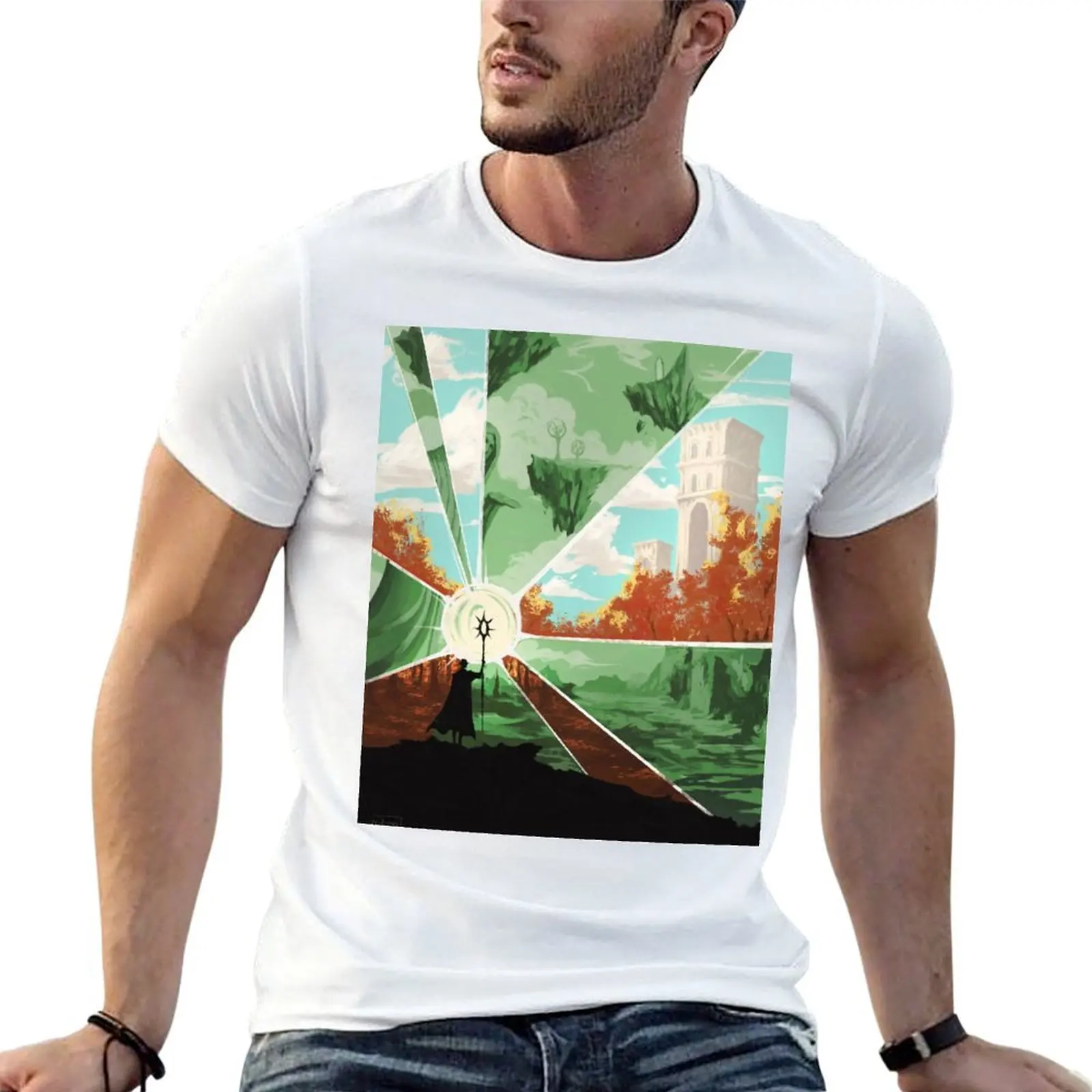 the world that wakes and the world that dreams T-Shirt tshirts personalised sublime men clothing