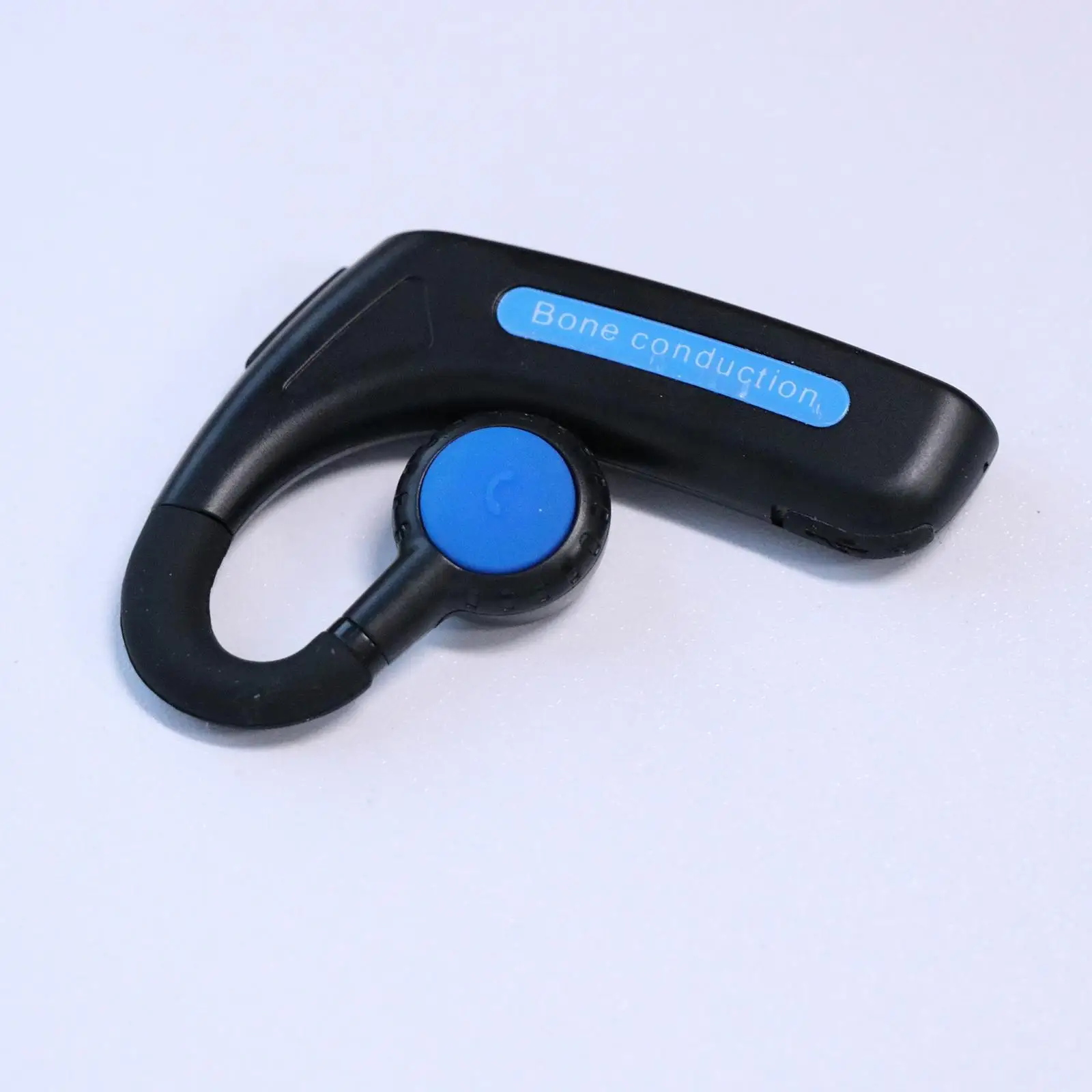 Auriculares de conducción ósea para ciclismo, deporte, trotar, exterior, interior, negro