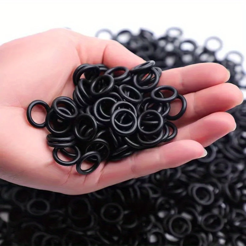 Nitril Gummi O Ring Satz 18 Größen Öl und Wasserbeständig Hochdruck Runddichtungsdichtung universelles Zubehör für Autoreparatur Sanitäranlagen Industriemaschinen Rohre mechanische Geräte langlebiges Dichtungszubehör f – Detail 4