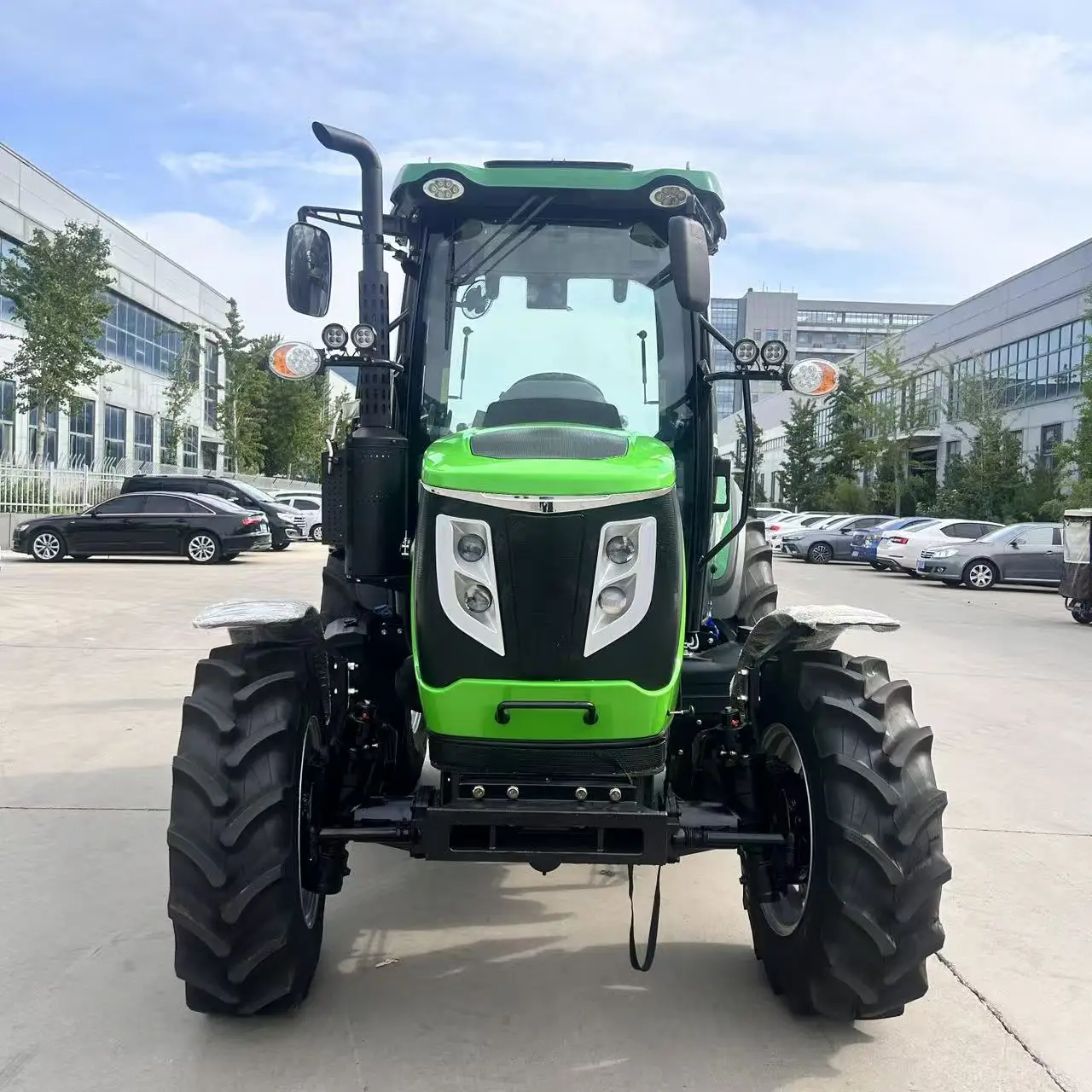 504 China 4X4 4WD Diesel 50HP 70HP 80HP 90HP Compact Mini Tractor for Farm Garden Agricultural Order Directly Super Low Price