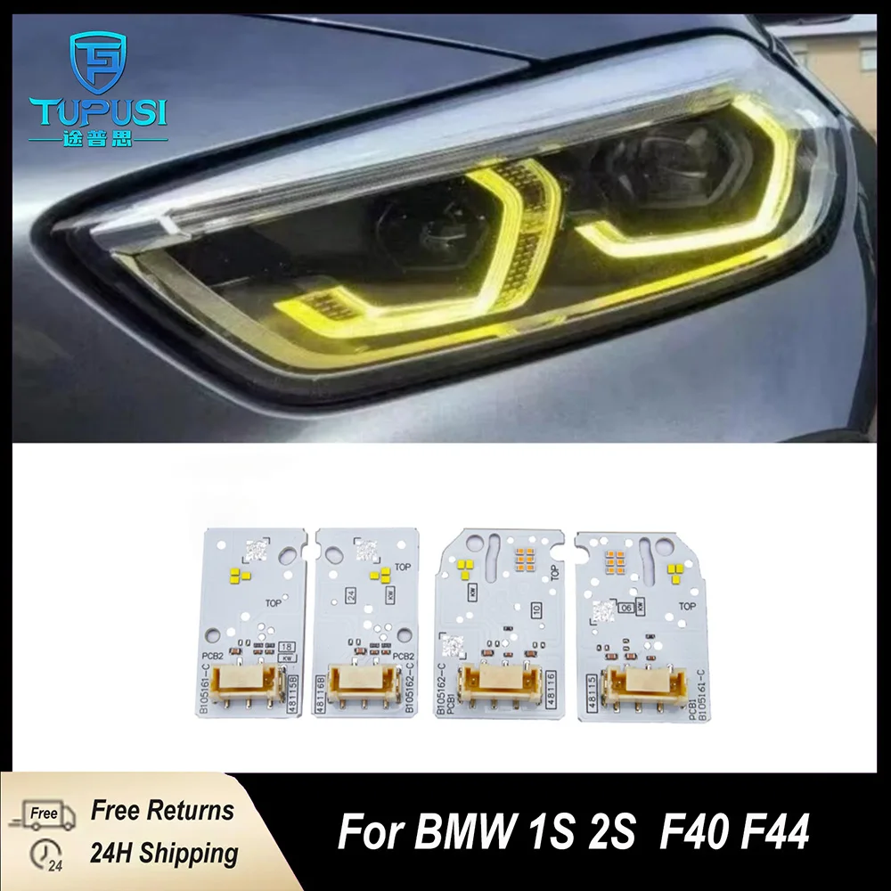 Yellow Angel Eye DRL For BMW 1 2S F40 118i F44 228IX M235IX LED Headlight Daytime Light 63119448116 63119448115 9448115 9448116 image 3