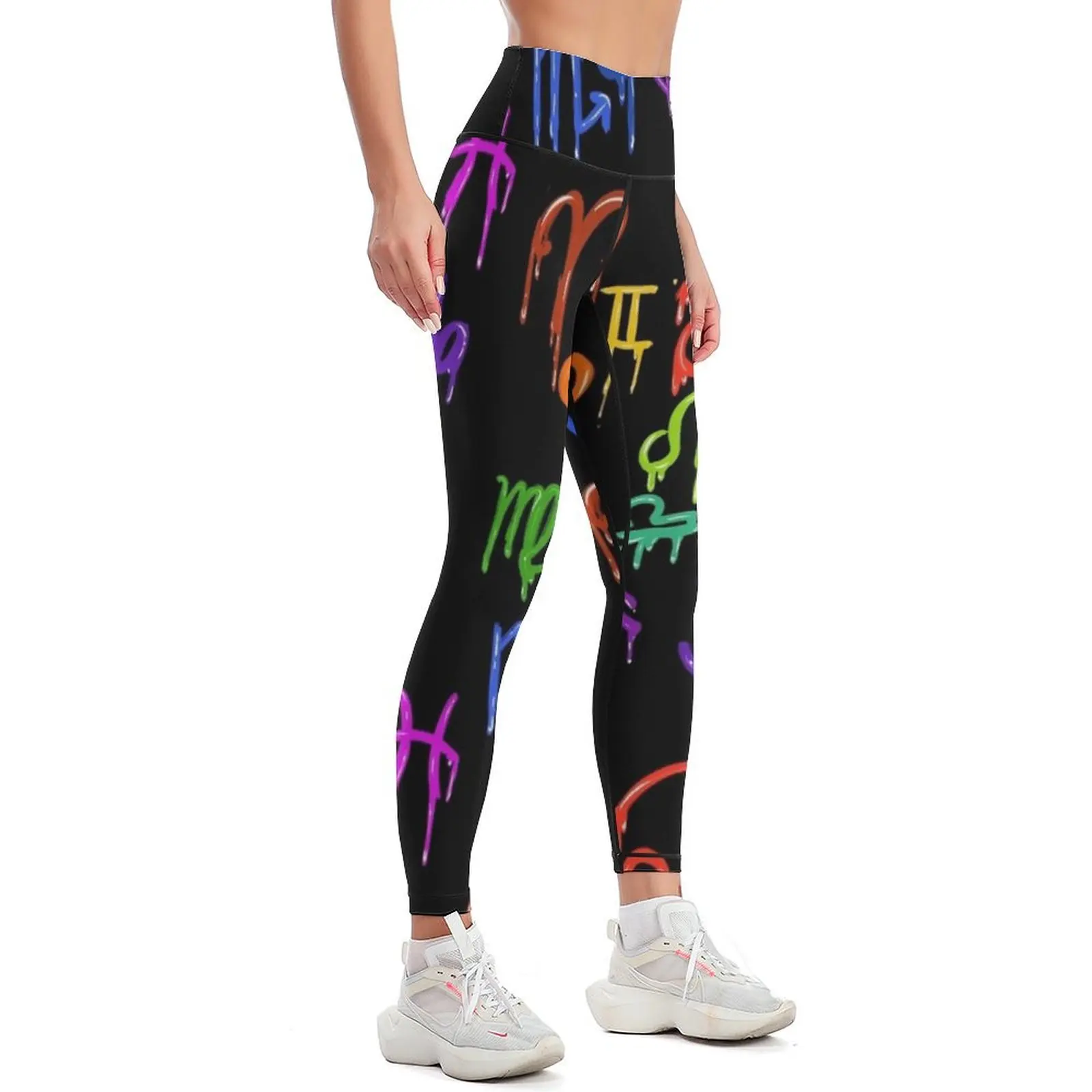 Bleeding zodiac Leggings gym's sportswear Women's gym Womens Leggings