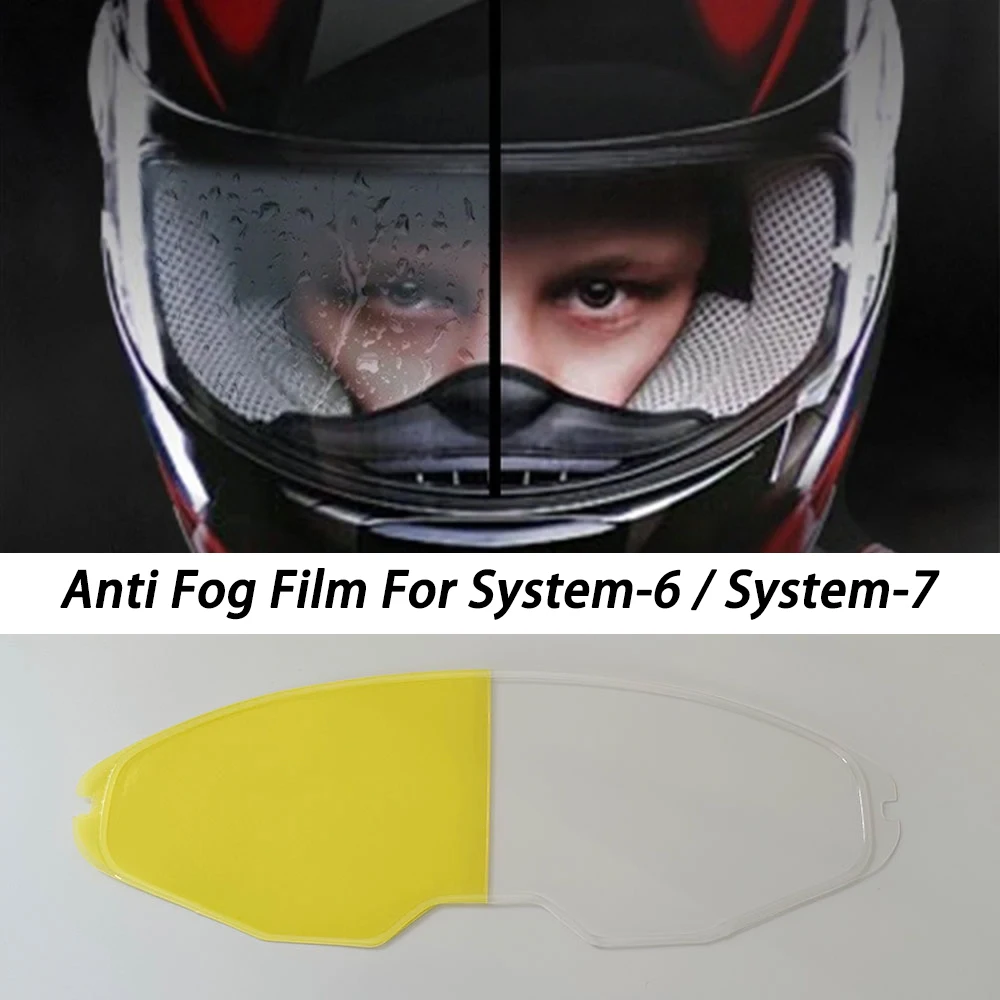 

Motorcycle Helmet Anti Fog Film Fit For BMW System-6 System 7 Visor Anti Fog Helmets Accessories
