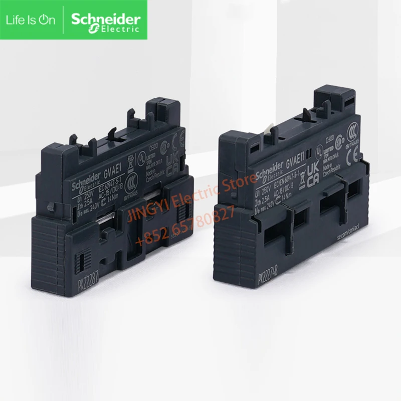 Schneider New Original authentic hot sale GVAE11 Motor circuit breaker accessory momentary auxiliary contact one open one close