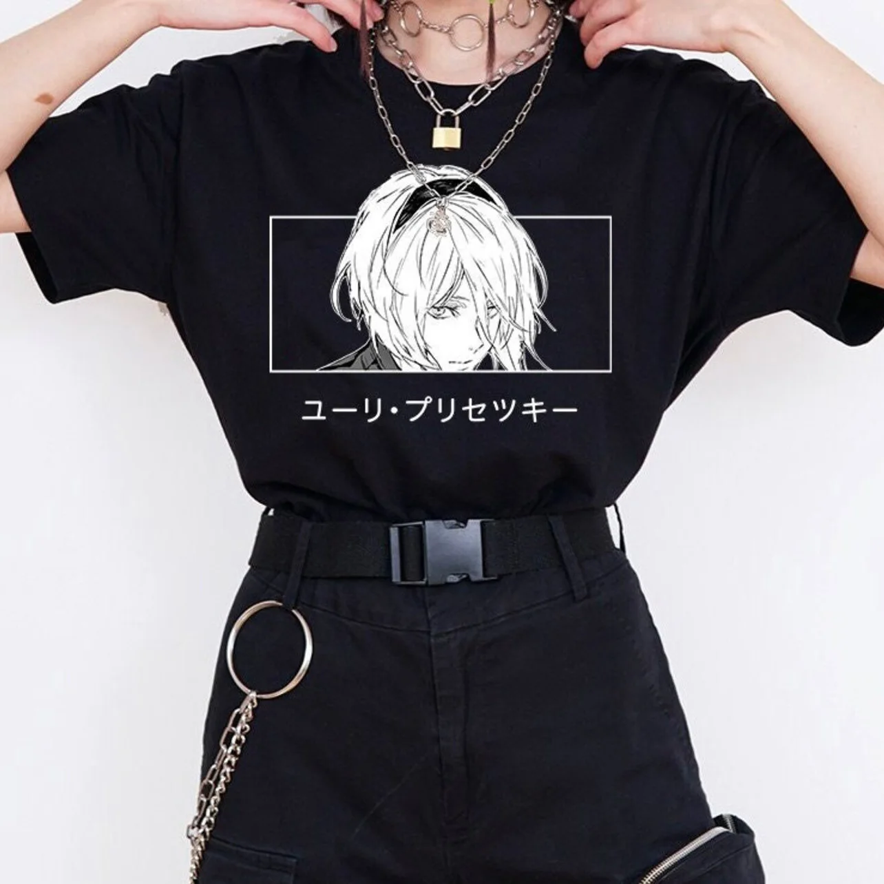 Hanako Kun Yugi Amane  Women Anime Kawaii T-shirt Girl Y2k Streetwear Goth Female Tops Tee Unisex Short Sleeve Oversized Clothes