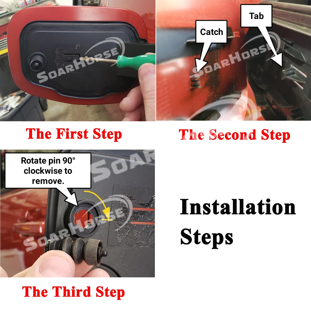 For BYD Yuan Plus Atto 3 Seal Dolphin Seagull Car EV Charger Charging Port Outer Cover Lock Pin Clip Spring Rebound Buckle