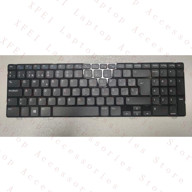 

D Spanish keyboard for Dell Inspiron 15 3521 3537 5521 5537 3537 5528 2528 2521