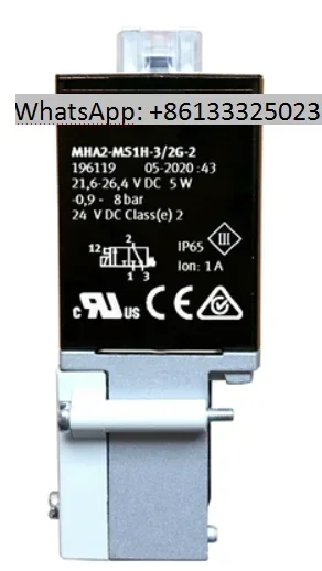 

MHE2-MS1H-5/2-M7(525113) MHE4-MS1H-3-2-G-QS-8 MHE2-M1H-3/20-M7 Pneumatic Components Solenoid Valve MH2 MH3 MH4 MHE
