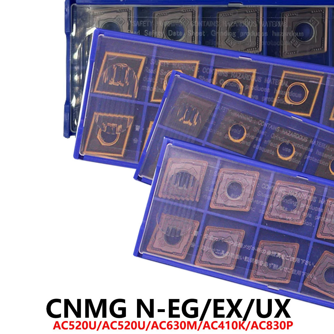 

Оригинальный CNMG120408N-EG CNMG120404 CNMG120408 CNMG120412 N-EG-EX-UX AC520U AC630M AC820P Твердосплавные вставки Инструменты с ЧПУ CNMG 120404
