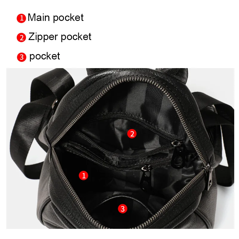 Aidrani Minimalist Style Women's Top Layer Cowhide Backpack New 2026 Large Capacity Versatile Genuine Leather Travel Lightweight