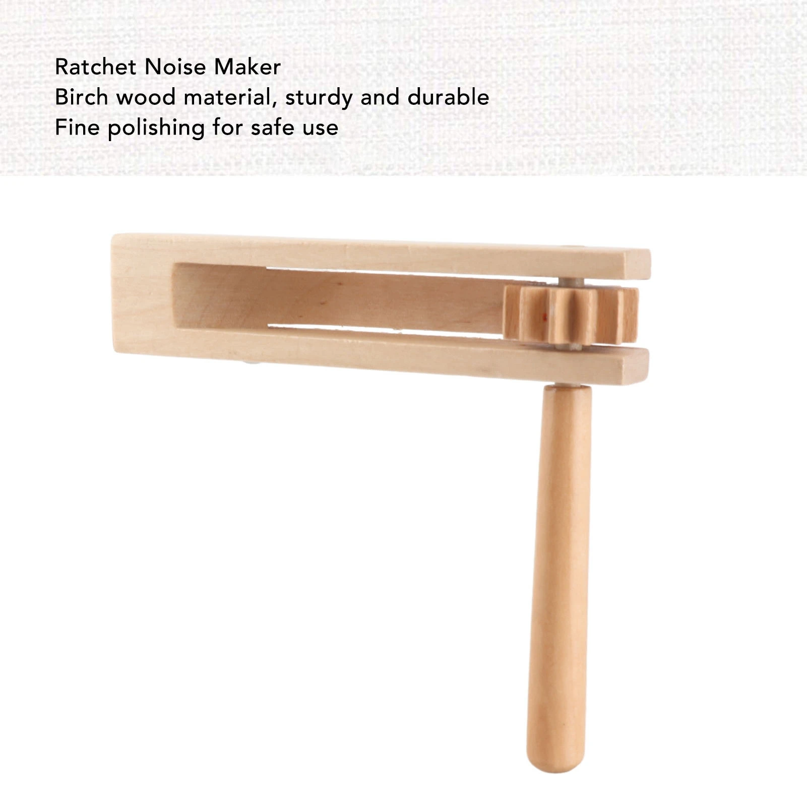 صانع الضوضاء السقاطة الخشبية أورف صانع الضوضاء اليد حشرجة الموت لعبة للأحداث الرياضية والاحتفالات الألعاب #4