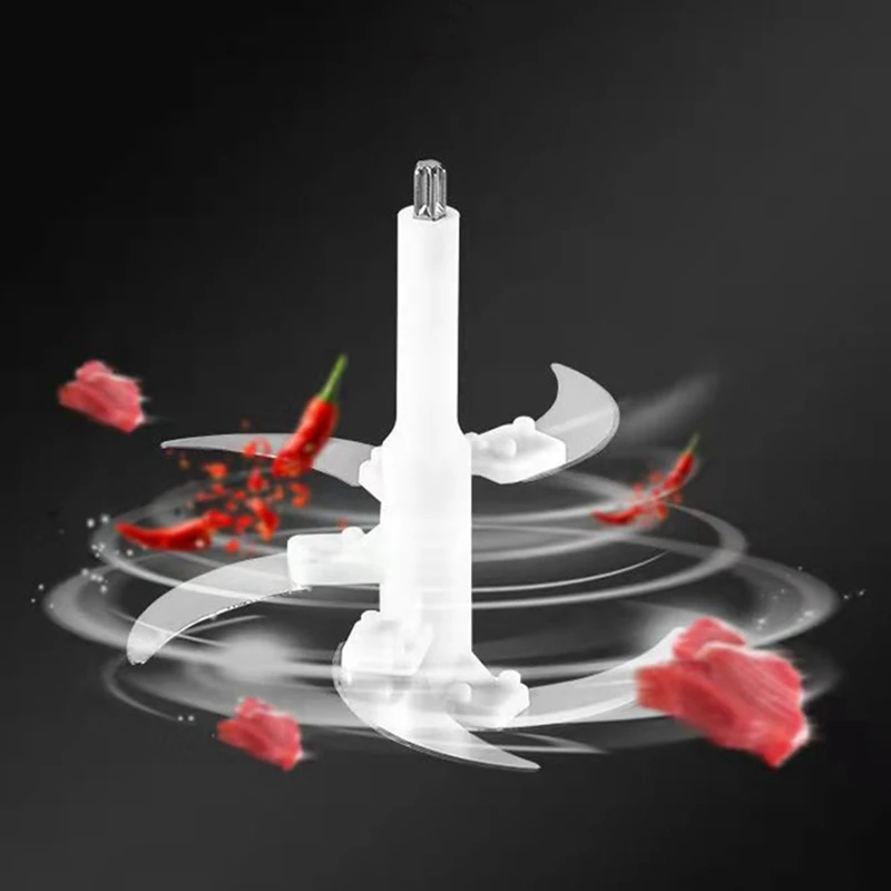 Molinillo de carne eléctrico de acero inoxidable, procesador de alimentos de frutas y verduras multifunción, máquina de cocina, enchufe de la UE