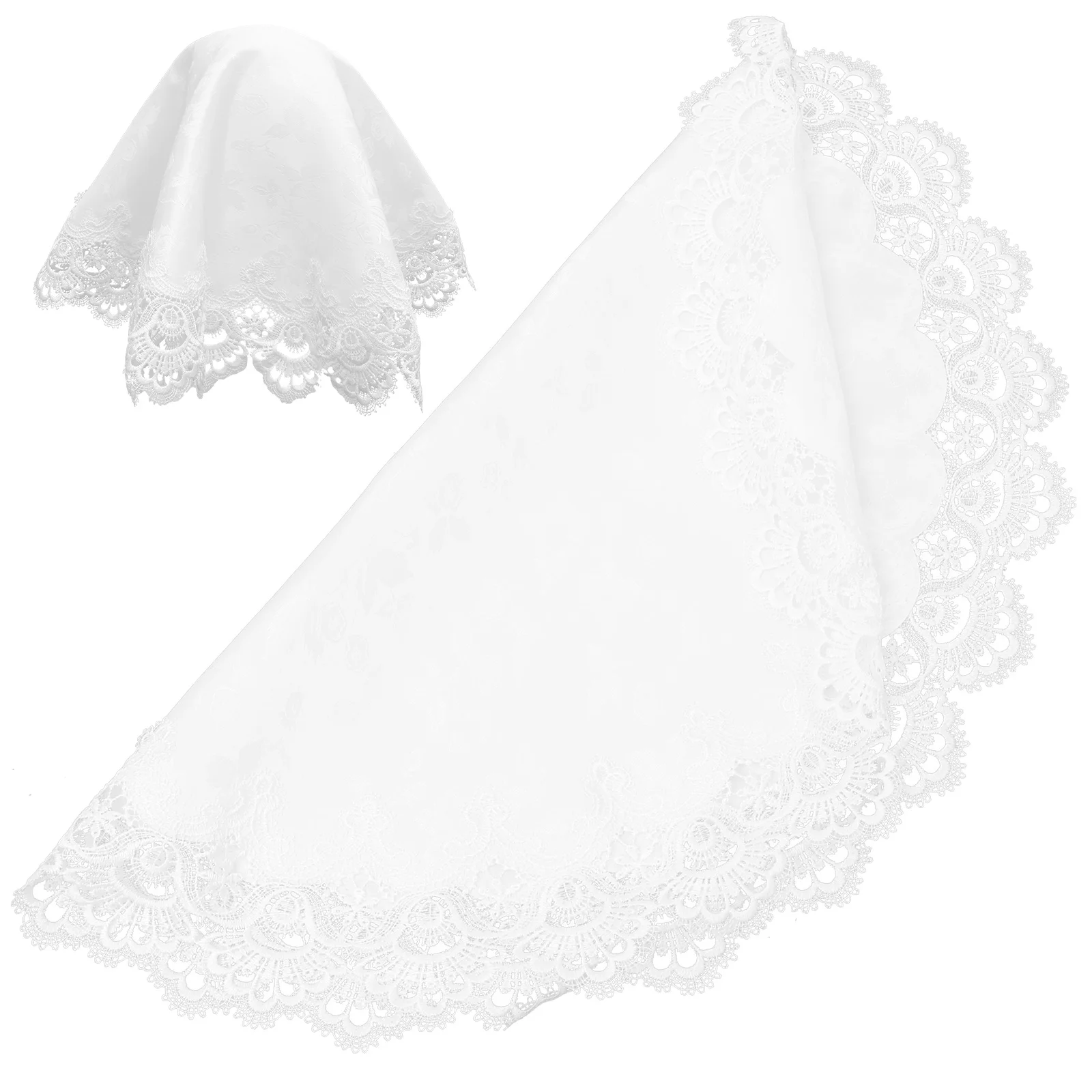 

Lamp Shade Vintage Table Top Hat Sheer Lace Dust Proof Protective Lace Lampshade Cover Decor Home Lighting Accessories