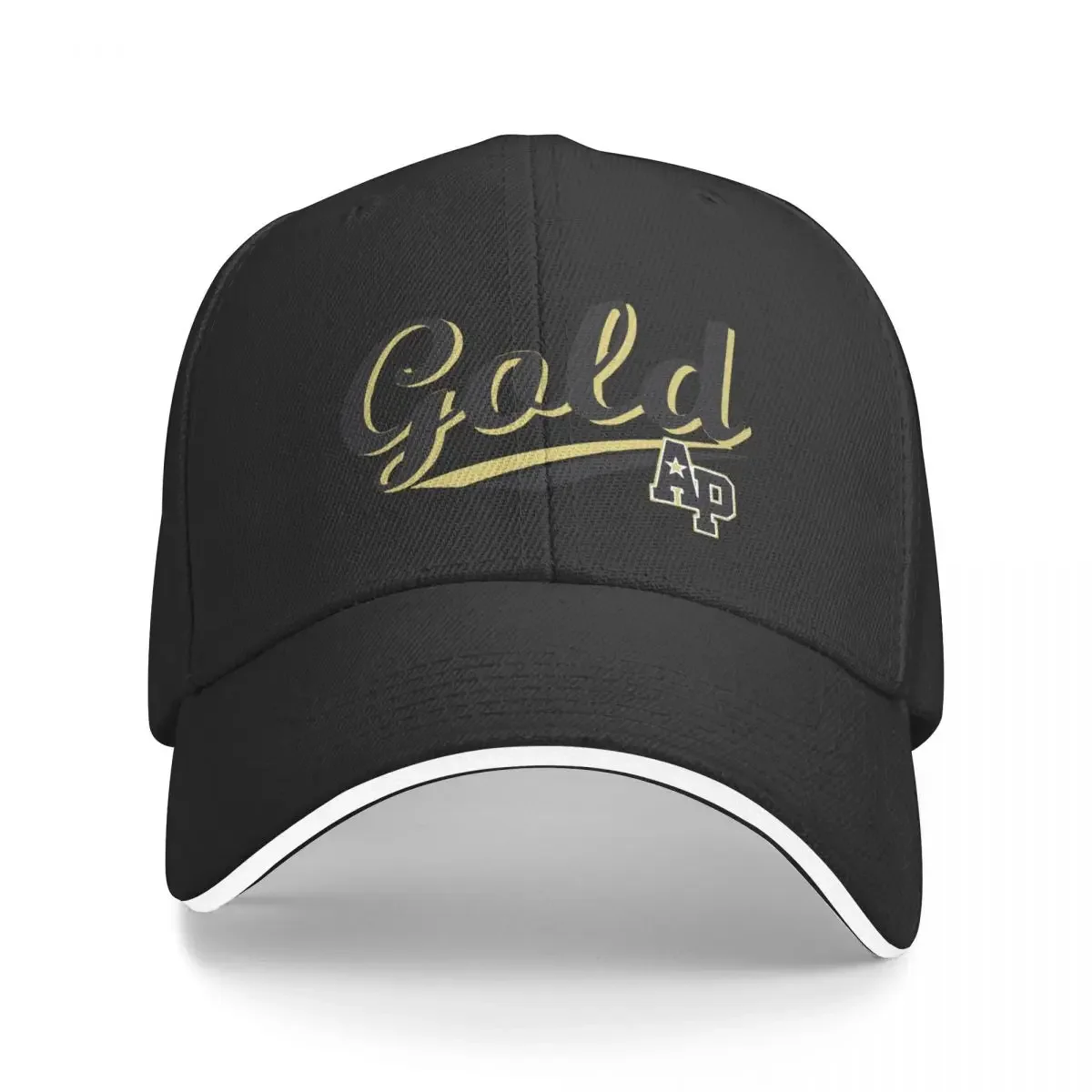 

AP Gold Logo2 Baseball Cap men's big size hat New In Hat luxury woman cap Golf Wear Men Women's