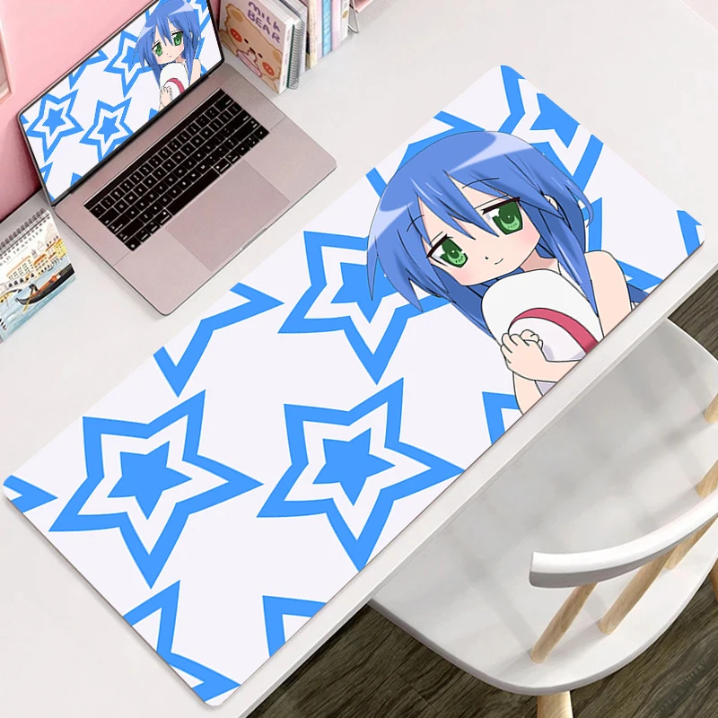 

Anime Mousepad Konata Izumi Large Table Mat Keyboard Laptop Pads PC Office Laptop Cute Mouse Pad Cartoon Extend Cute Desk Carpet