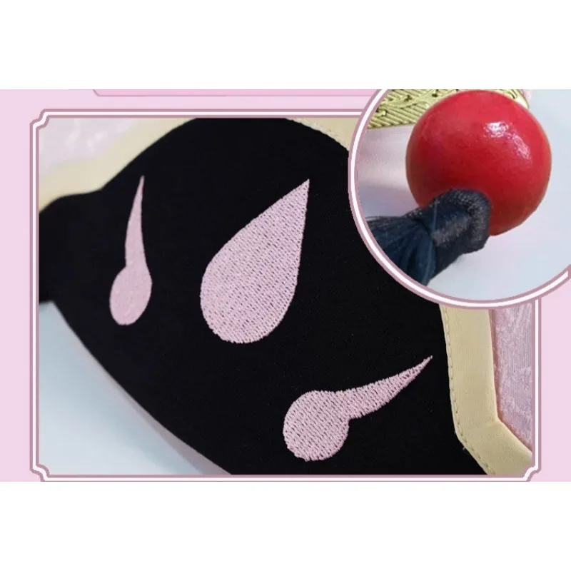 Womens Girls Anime KINOMOTO SAKURA Cosplay Costume Taoist Clothing Cute Kawaii Pink Dress Suit  Halloween Carnival Party Outifit