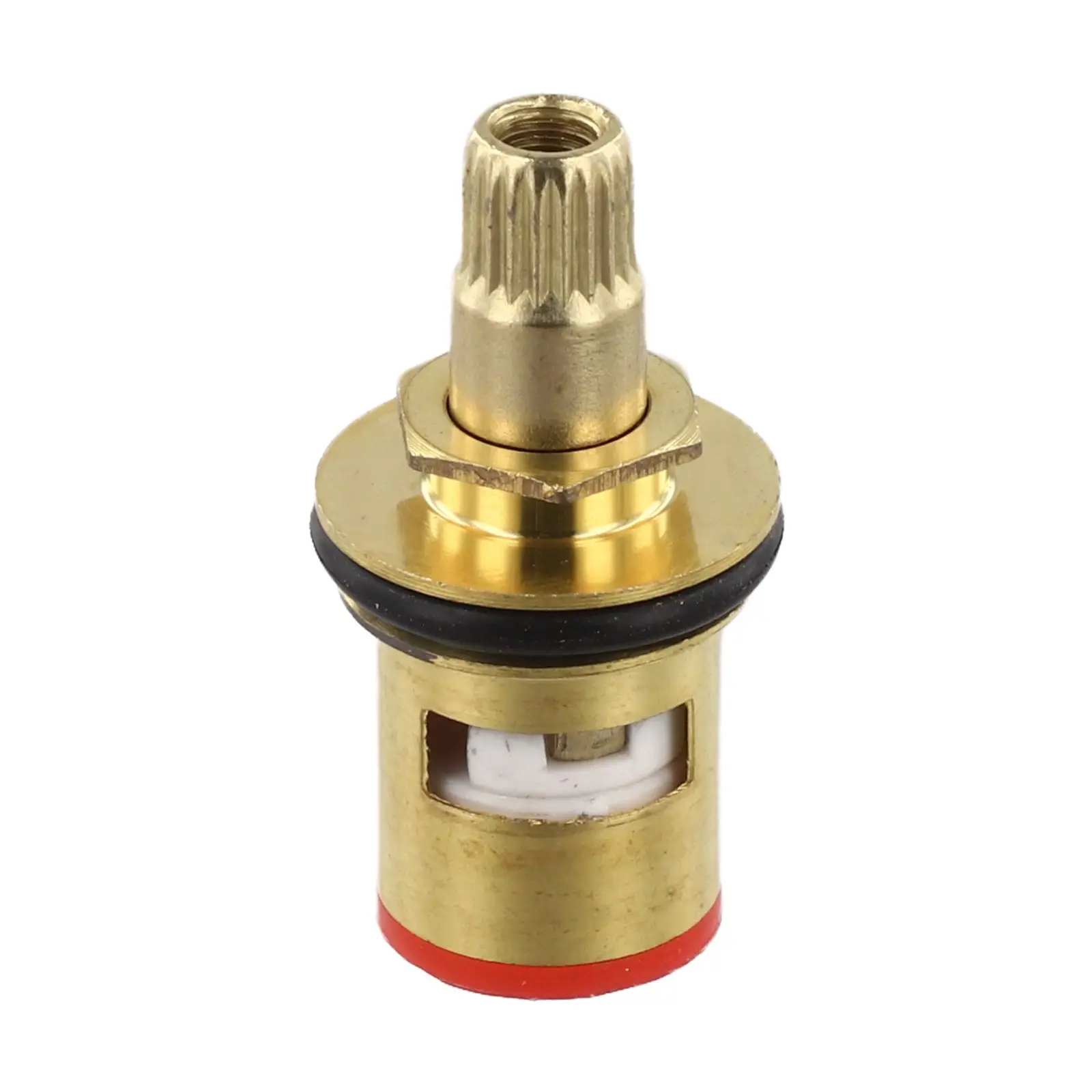 

1PC Single Valve Quick Opening Valve Water Tap Accessories Copper Iron Cartridge Inner Faucet Valve For Bathroom