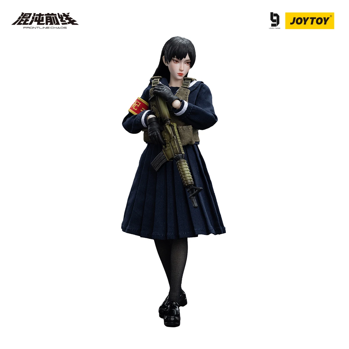[AUF LAGER] JOYTOY LEVEL NINE 1/12 Action Figure FRONTLINE CHAOS BOURBON 3PCS Anime Militär Modell Spielzeug Sammlung