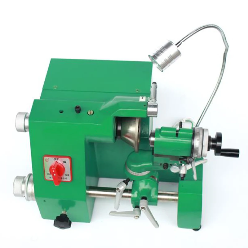 Amoladora de cuchillos de 220V/380V, taladro de carpintería de alta precisión, amoladora de cuchillos Universal, cortador de fresado de manivela, rueda de molienda