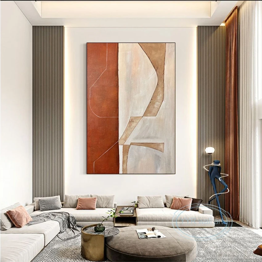 High Quality Handmade Oil Painting Abstract Canvas Wall Art Poster Home Decor Picture Living Room Bedroom Restaurant Nice Mural