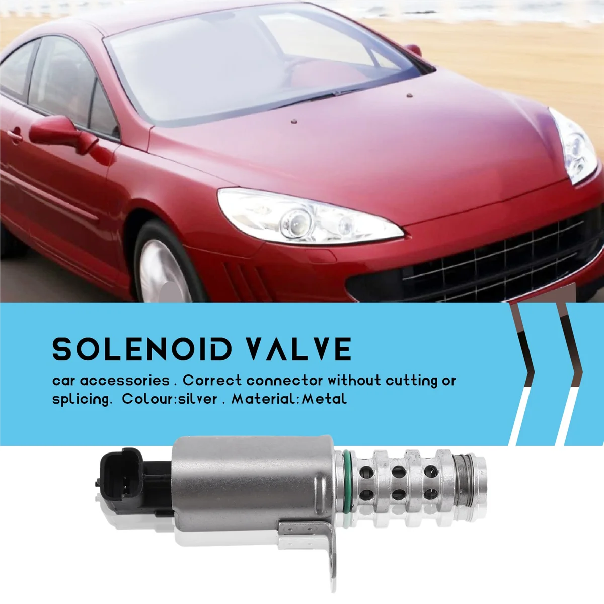 Válvula solenóide VVT para Peugeot 407 607 3.0 V6 24V 211 ES9A, Citroen C6 C5, sincronização da cabeça do cilindro, 1920HE 9648620580