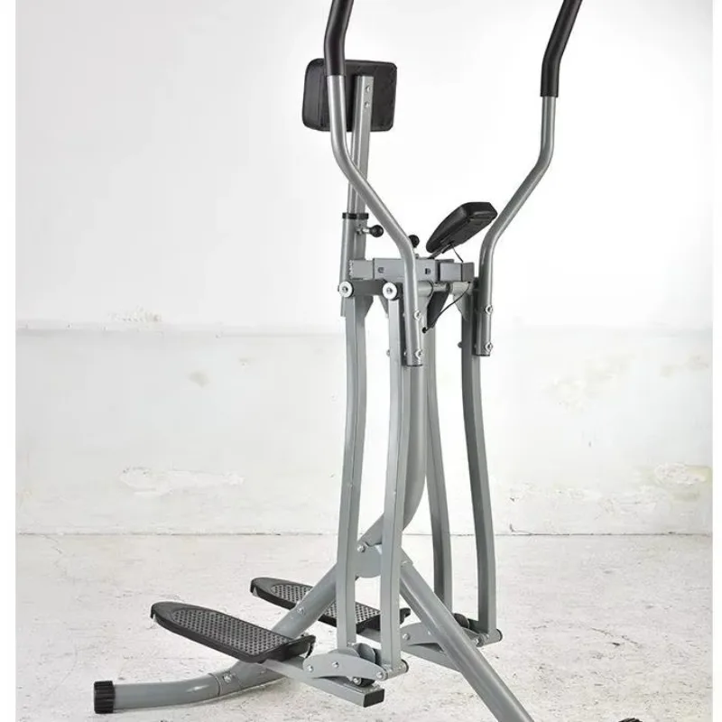 Foldable Steel Air Walker Machine with Digital Display 8 Resistance Levels Cardio Swing Training
