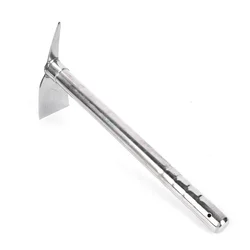 Gardening Digging Tool Garden Weeding Excavator Hand Rake Metal Rake Stainless Steel Rake Hoe Farm Garden Tool