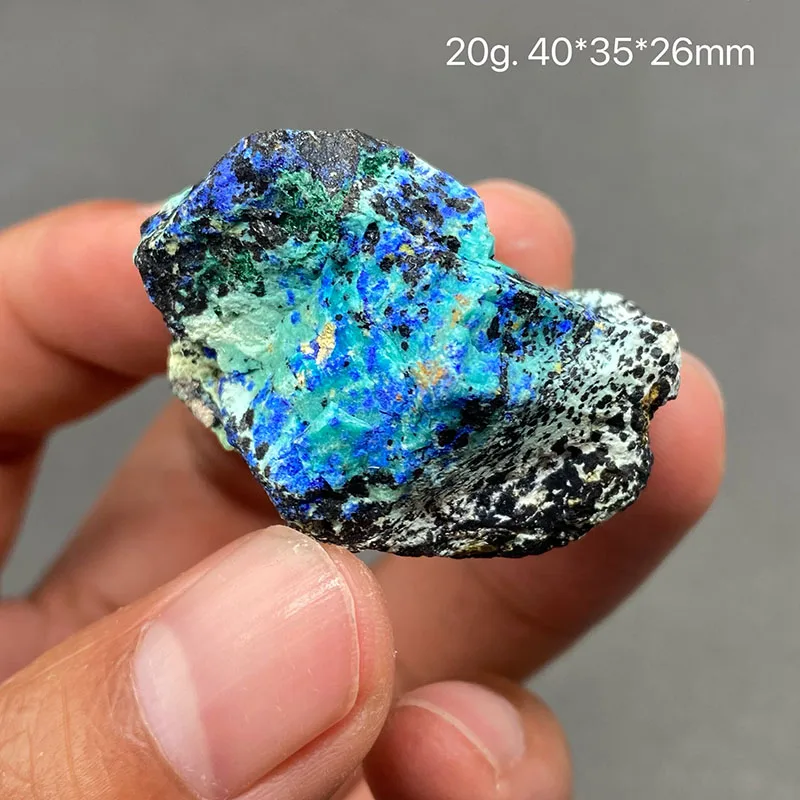100% Natural Azurite Raw Stone Mineral Specimen Healing Crystal Gem Collection