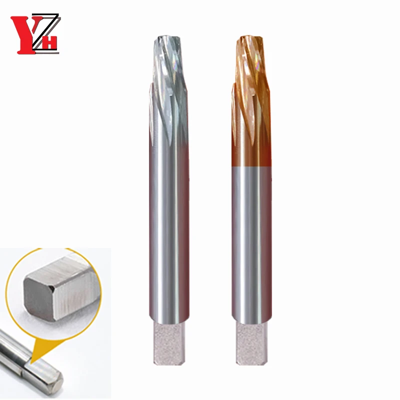 Customized Carbide Machine Taper Reamer HRC50/HRC60 Spiral Groove Tolerance H7 Harened Steel Metal Cutter CNC Turning Hole