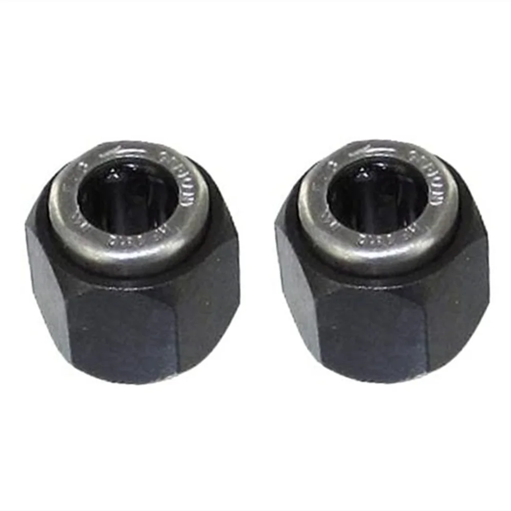 2 peças r025 12mm rolamento unidirecional porca sextavada para hsp 94188 94122 1/8 1/10 rc modelo carro buggy caminhão vx 28 21 18 16 motor nitro