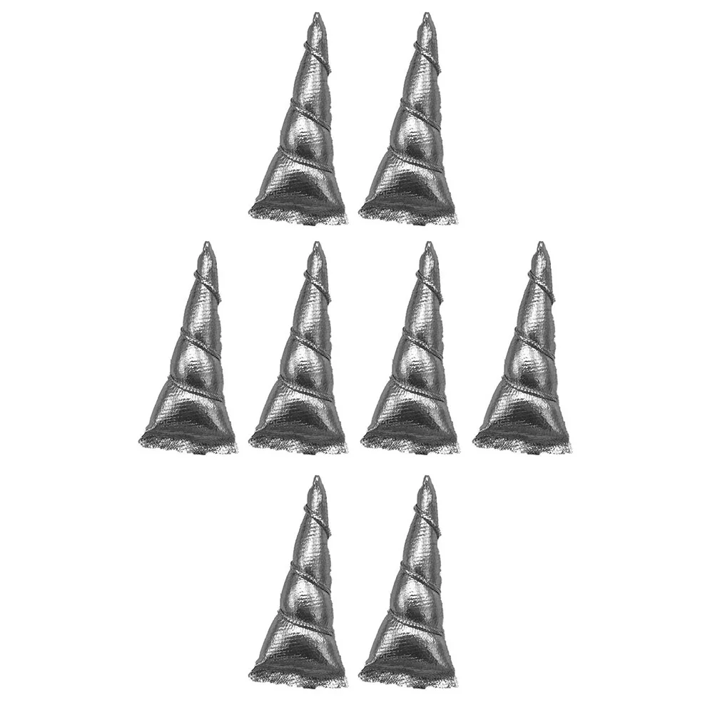 

8 шт., аксессуары с рогом единорога, креативные прочные детские головные уборы, сделай сам, вечерние украшения для волос, аксессуары для самостоятельного изготовления, аксессуары для головных уборов