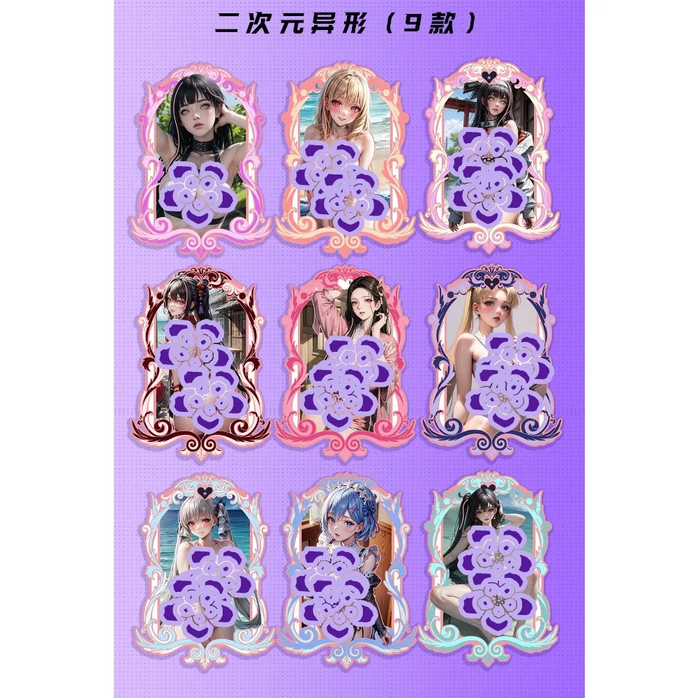 Original Goddess Hormone Collection Cards for Kids Beautiful Busty Anime Girl Card Limited Playing Game Card Family Table Toys