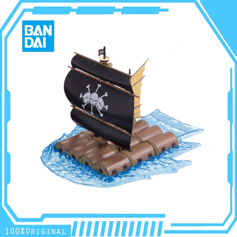 In Stock BANDAI ANIME ONE PIECE GRAND SHIP COLLECTION Marshall D.Teach Pirate Ship Assembly Model Kit Action Toys Figures Gift