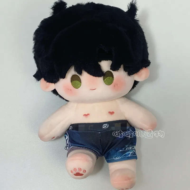 20cm Doll Clothes Love and Deepspace Sylus Rafayel Zayne Caleb Swimming Trunks Seaside Beach Suit Plushies Doll  Anime Toy Kids