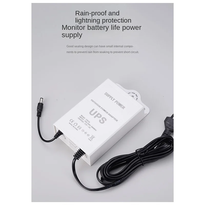 BTLIFE-12V-2A Uninterruptible Power Supply For Wifi, Router, Modem, Security Camera Mini UPS Battery Backup Protector - Image 2