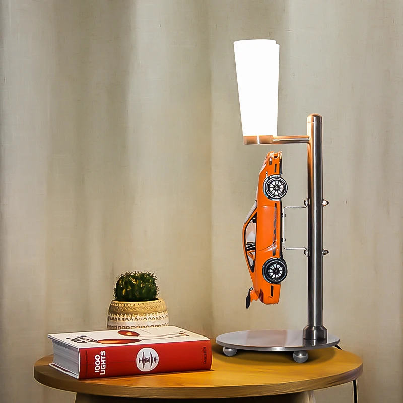 Custom Design 1:18 and 1:24 Home Deco Art Car Desk Lamp Light Emitting Diode Light